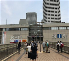西武オーロラモールへ